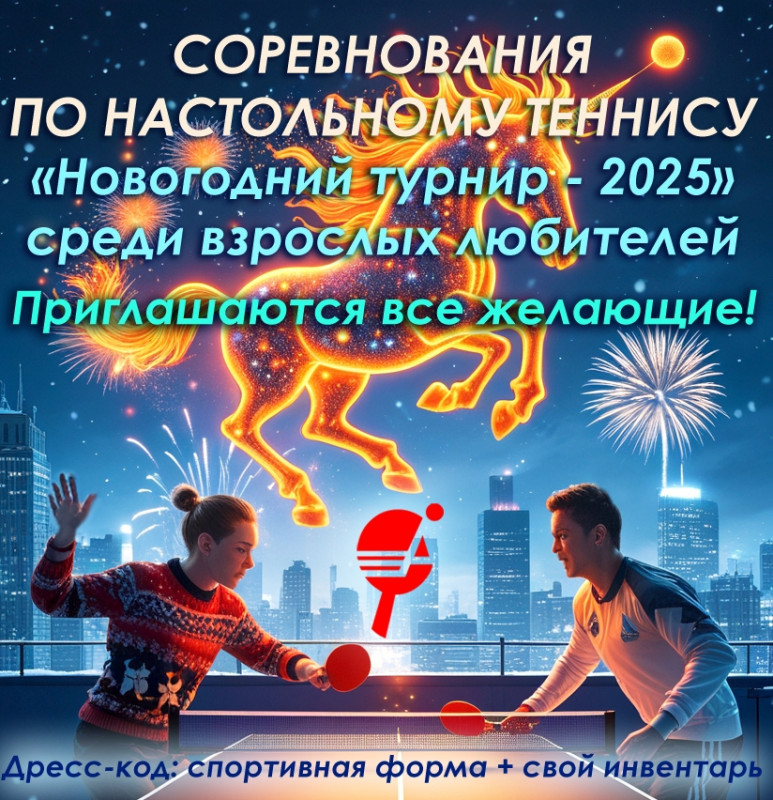 Главное фото новости: Новогодний турнир в 